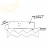 voordelen keramiek zeepbakje met zigzagprofiel