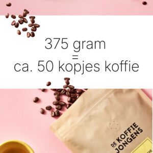 Alternative view of De Koffiejongens Medium Roasted koffiebonen (375 g) | biologisch
