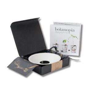 Kweekschaaltje maat L van botanopia. Geopend in een de verpakking