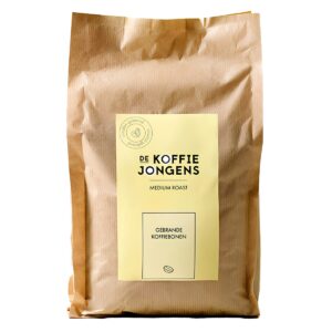 De Koffiejongens Medium Roasted koffiebonen (375 g) | biologisch