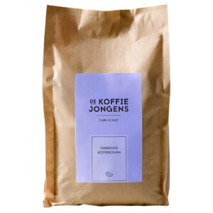 De Koffiejongens Dark Roasted koffiebonen (375 g) | biologisch