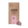 De KoffieJongens espresso capsules verpakking
