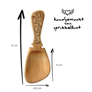 Alternative view of Lepeltje sprokkelhout 12 cm | handgemaakt