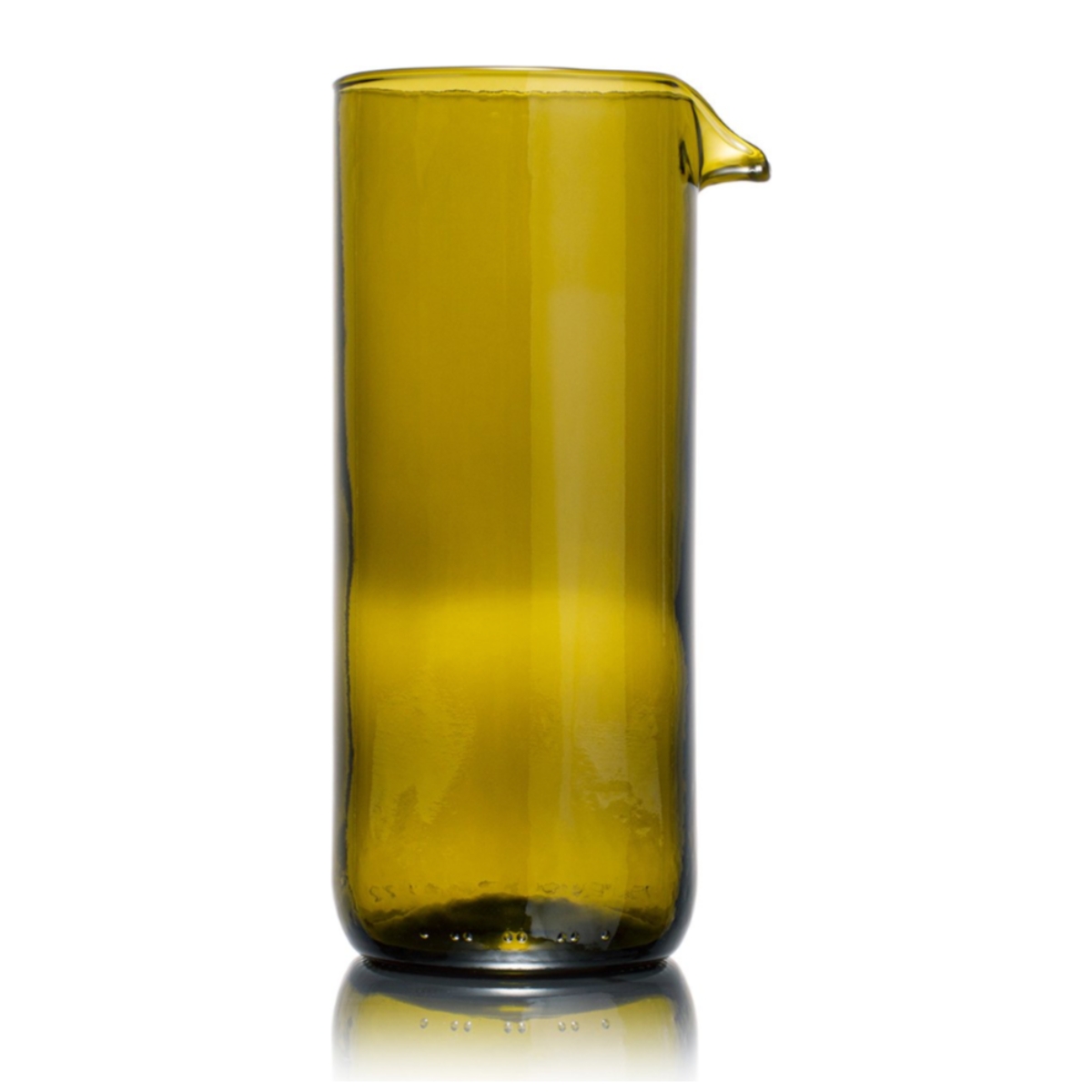 Karaf van Rebottled van upcycled glas olijf