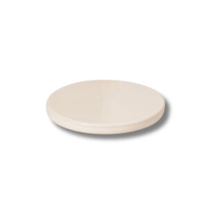 PLAYTS bordje rond in de kleur creme