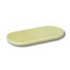 PLAYST ovaal groen bordje van 19,6 bij 9,8 cm