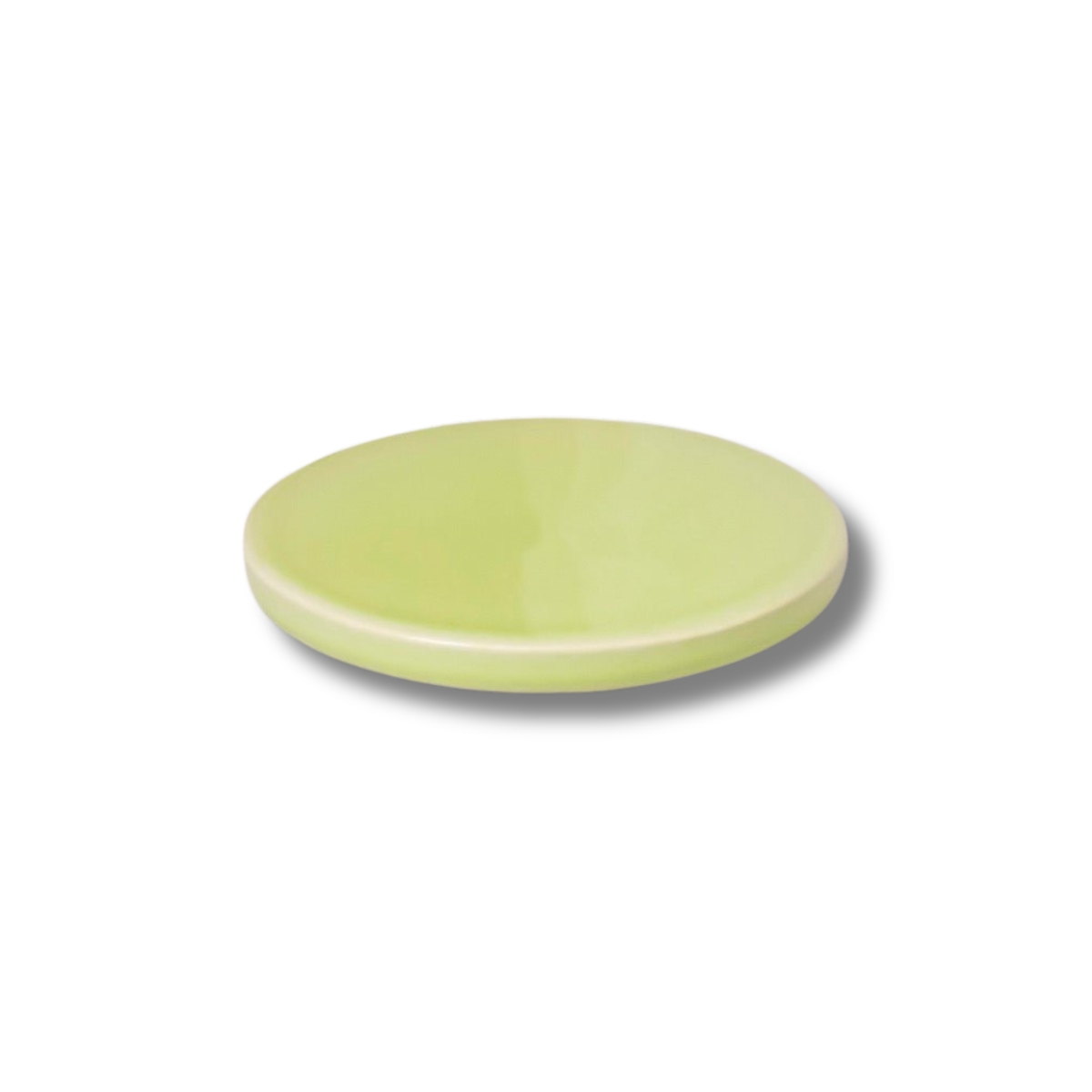PLAYTS bordje rond in de kleur creme