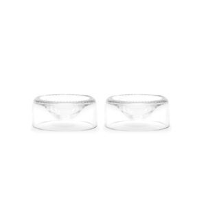 Rebottled eierdop 2 stuks van clear glas