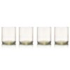 Rebottled tumbler short glazen, 4 pack, helder