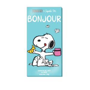 Alternative view of Snoopy chocoladereep BONJOUR