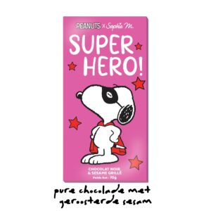 Snoopy chocoladereep SUPER HERO