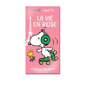 Alternative view of Snoopy chocoladereep LA VIE EN ROSE