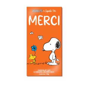 Alternative view of Snoopy chocoladereep MERCI