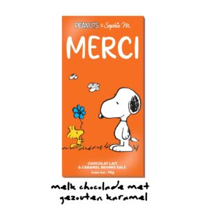 Snoopy chocoladereep MERCI