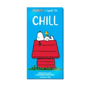 Alternative view of Snoopy chocoladereep CHILL