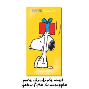Snoopy chocoladereep CADEAU