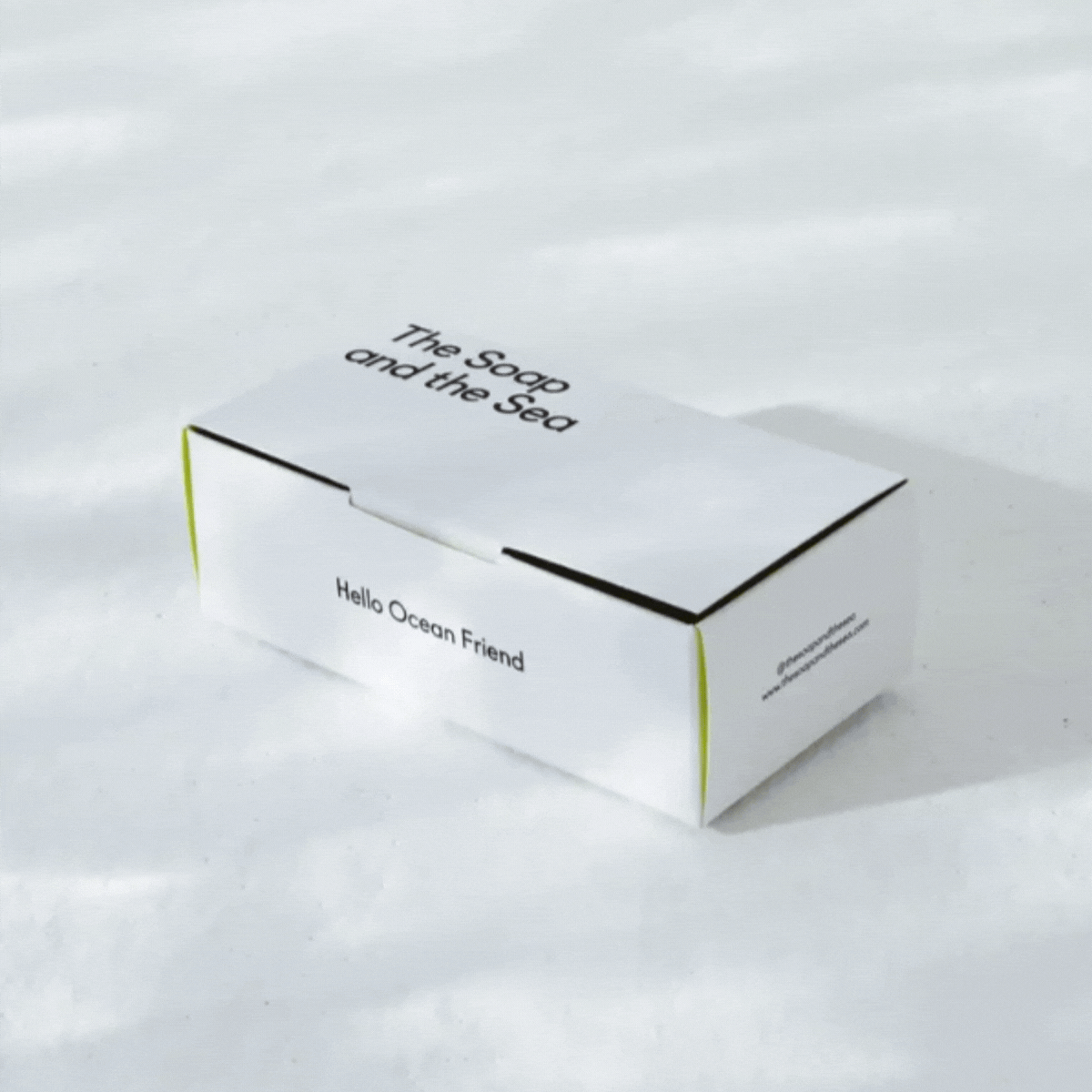 The Soap and the Sea giftbox Big Splash met alle 5 de zepen in een cadeauverpakking