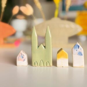Alternative view of Eindhoven in een doosje Catharinakerk groen | handgemaakt