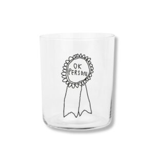Ok person glas (L)