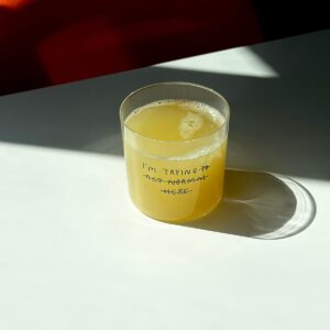 Alternative view of I'm trying glas