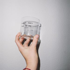 Alternative view of Please don't talk to me glas
