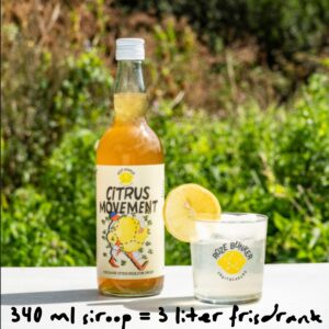 Alternative view of Roze Bunker Citrus Movement siroop