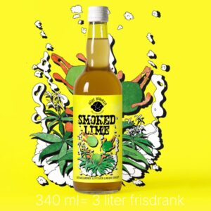 Alternative view of Roze Bunker Smoked Lime siroop