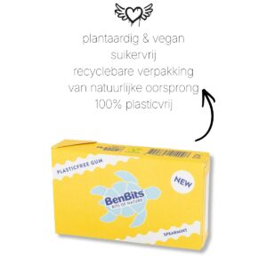Alternative view of BenBits spearmint kauwgom | plasticvrij