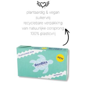 Alternative view of BenBits peppermint kauwgom | plasticvrij