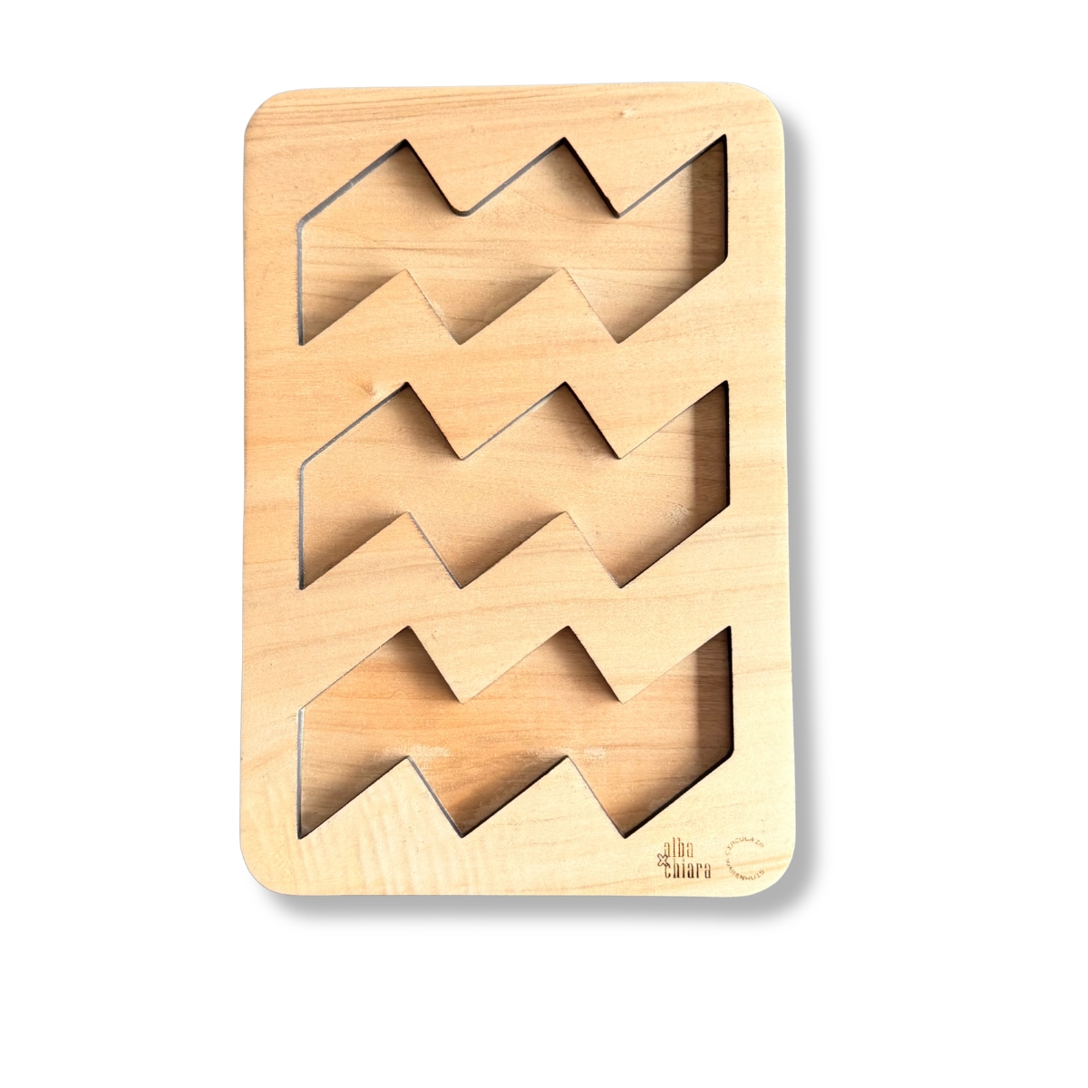 Borrelplank 3x vibe-logo | handgemaakt & recycled hout - Afbeelding 6