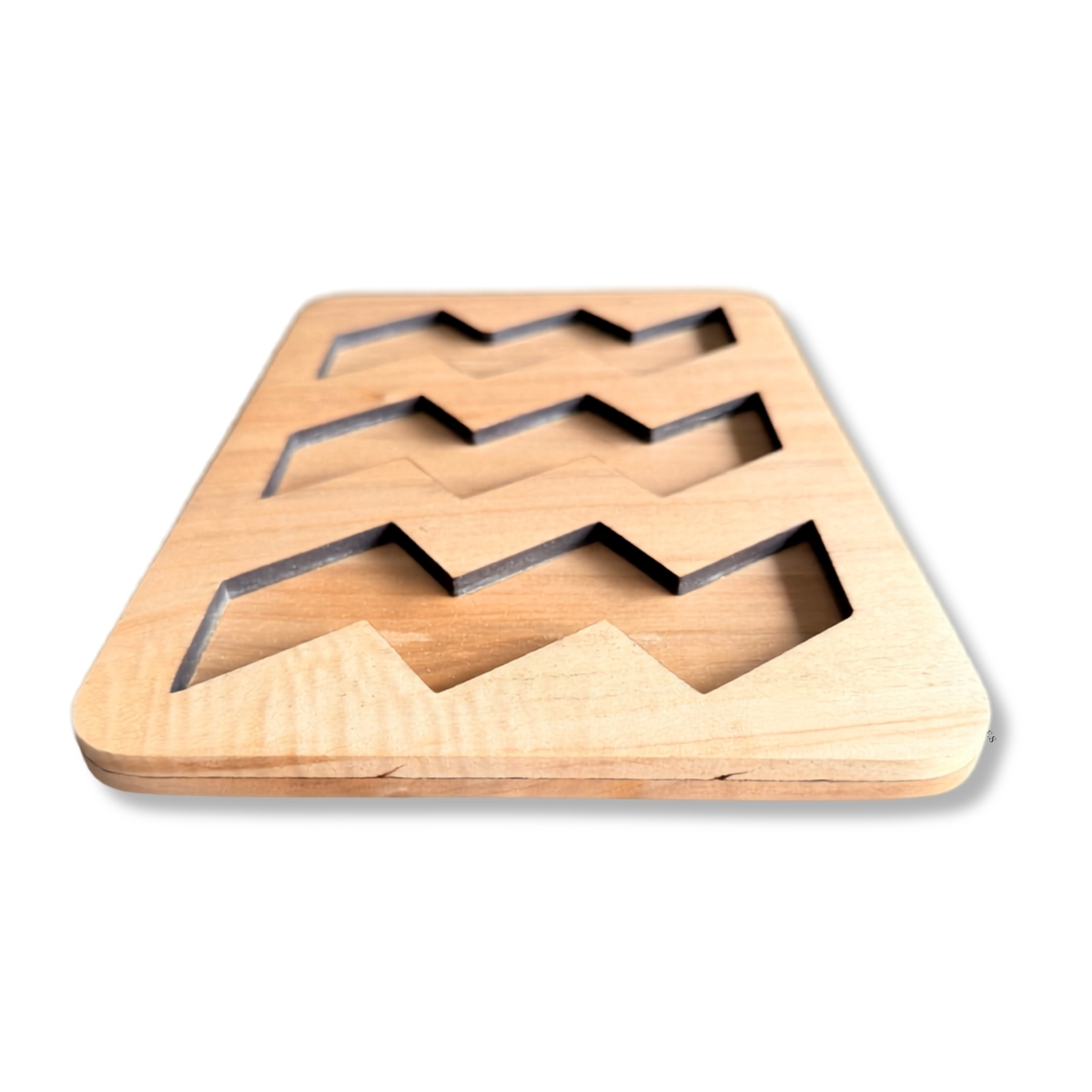 Borrelplank 3x vibe-logo | handgemaakt & recycled hout - Afbeelding 4