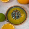 Citruspers blauw keramiek | handgemaakt - Thumbnail Image 4