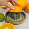 Citruspers blauw keramiek | handgemaakt - Thumbnail Image 3