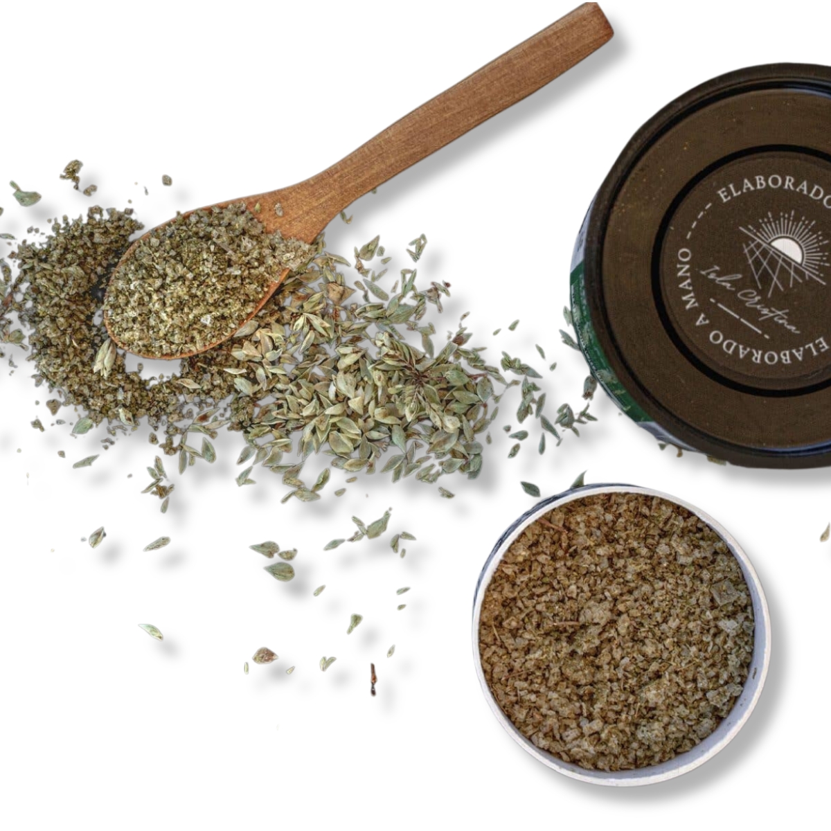 Flor de Sal Oregano | ecologisch bloemzout - Afbeelding 1