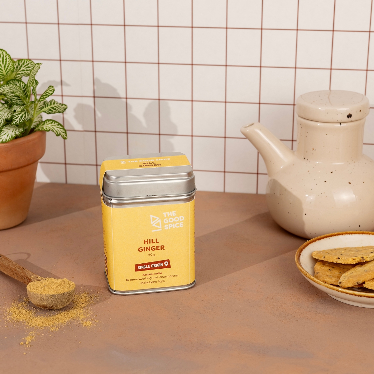 Gemberpoeder | blikje 50gr. - Afbeelding 2
